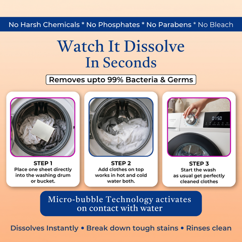 ProEnzyme 5X Laundry Detergent Sheets