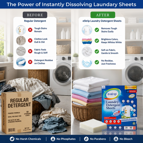 SmartClean 3X Laundry Detergent Sheets